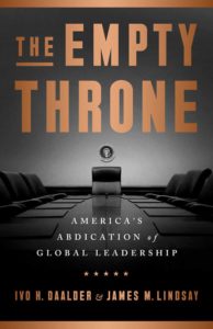 The Empty Throne: America's Abdication of Global Leadership @ First Congregational Church of Old Lyme | Old Lyme | Connecticut | United States